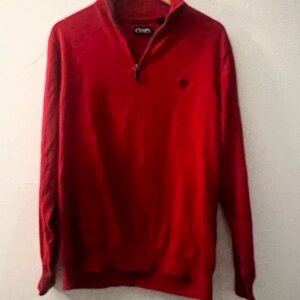 Chaps Men's Quarter Zip sweater